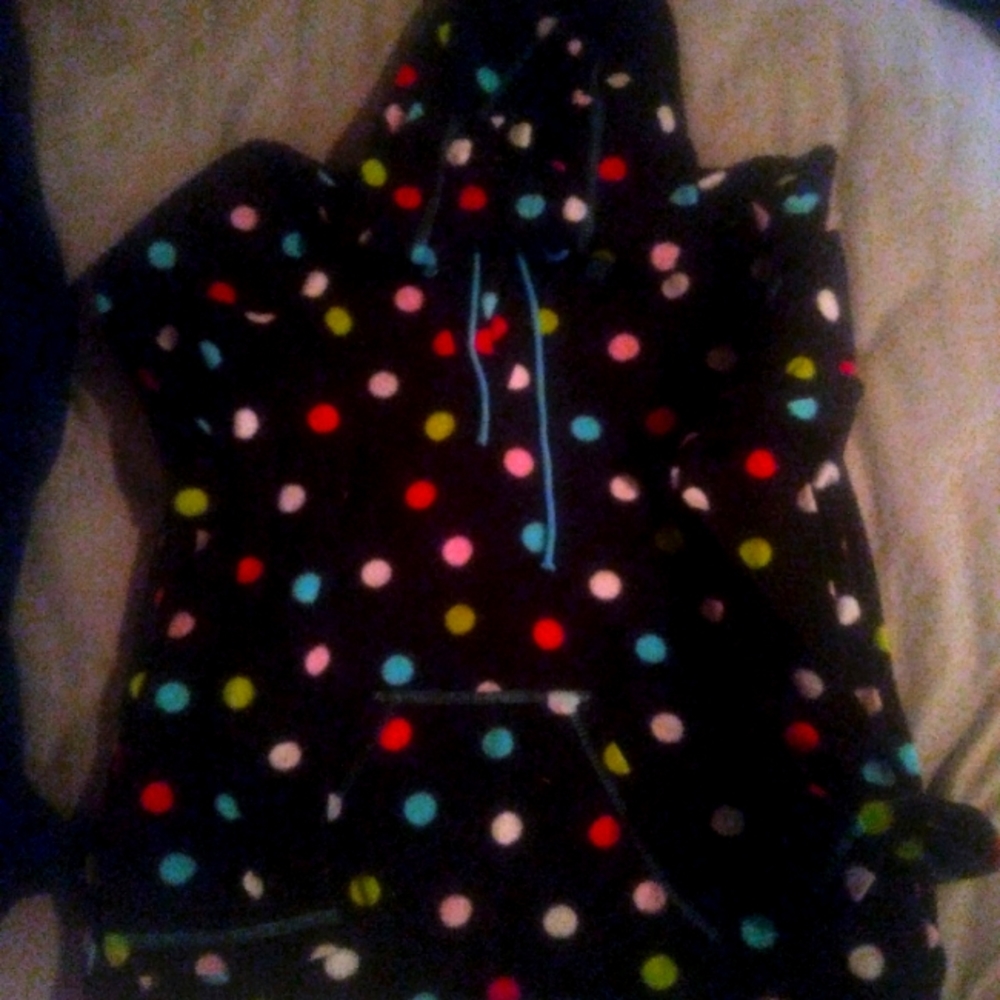 V neck Long sleeve nightgown with hood